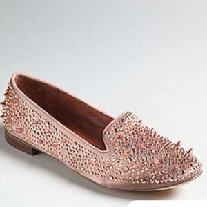 Sam Edelman Adena Studded Dusty Rose Loafers